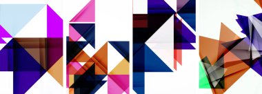 Duvar kağıdı, kartvizit, kapak, poster, afiş, broşür, başlık, web sitesi için üçgen poster