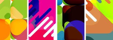 Duvar kağıdı, kartvizit, kapak, poster, afiş, broşür, başlık, web sitesi için geometrik ögeler