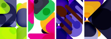 Duvar kağıdı, kartvizit, kapak, poster, afiş, broşür, başlık, web sitesi için geometrik ögeler