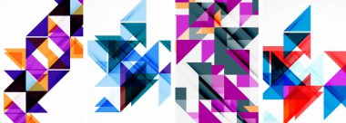 Duvar kağıdı, kartvizit, kapak, poster, afiş, broşür, başlık, web sitesi için üçgen poster