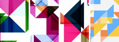 Duvar kağıdı, kartvizit, kapak, poster, afiş, broşür, başlık, web sitesi için üçgen poster