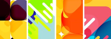 Duvar kağıdı, kartvizit, kapak, poster, afiş, broşür, başlık, web sitesi için geometrik ögeler