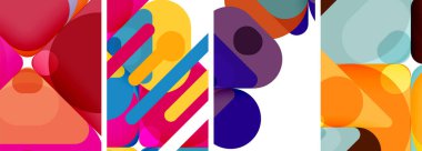 Duvar kağıdı, kartvizit, kapak, poster, afiş, broşür, başlık, web sitesi için geometrik ögeler