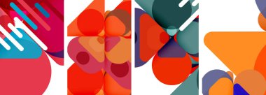 Duvar kağıdı, kartvizit, kapak, poster, afiş, broşür, başlık, web sitesi için geometrik ögeler