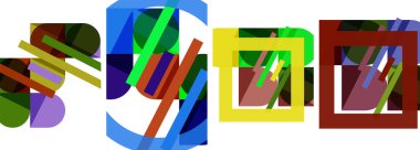 Duvar kağıdı, kartvizit, kapak, poster, afiş, broşür, başlık, web sitesi için Geometrik kompozisyon özeti poster