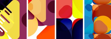 Duvar kağıdı, kartvizit, kapak, poster, afiş, broşür, başlık, web sitesi için geometrik ögeler