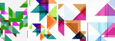 Duvar kağıdı, kartvizit, kapak, poster, afiş, broşür, başlık, web sitesi için üçgen poster