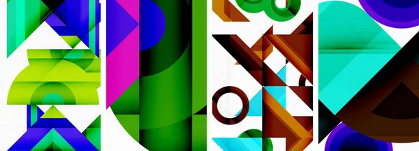 Τρίγωνο Ταπετσαρία Αφίσα Σχεδιασμό Φόντου — Διανυσματικό Αρχείο