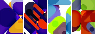 Duvar kağıdı, kartvizit, kapak, poster, afiş, broşür, başlık, web sitesi için geometrik ögeler