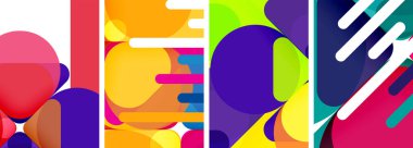 Duvar kağıdı, kartvizit, kapak, poster, afiş, broşür, başlık, web sitesi için geometrik ögeler