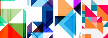 Duvar kağıdı, kartvizit, kapak, poster, afiş, broşür, başlık, web sitesi için üçgen poster