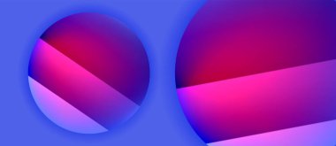 Parlak metal parlayan daireler geometrik arka plan. Asgari soyut kompozisyon. Duvar kağıdı, bayrak, arkaplan, kart, kitap illüstrasyonu için vektör illüstrasyonu, iniş sayfası