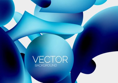 Soyut sıvı kabarcık arkaplanı. Sıvı eğimleri