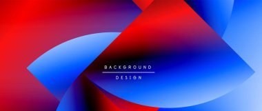 Daireler ve eğimli yuvarlak şekiller. Asgari soyut arkaplan, yuvarlak geometrik şekiller, temiz ve yapılandırılmış tasarım