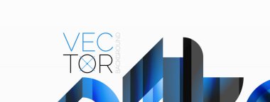 Dijital tasarımlar, sunumlar, web sitesi afişleri, sosyal medya paylaşımları için çok yönlülük ve görsel cazibe sağlayan, minimalist soyut tuval üzerinde geometrik biçimlerin Amalgamatasyonu