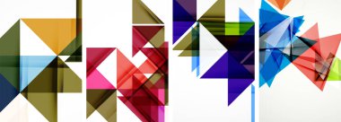 Duvar kağıdı, kartvizit, kapak, poster, afiş, broşür, başlık, web sitesi için üçgen poster