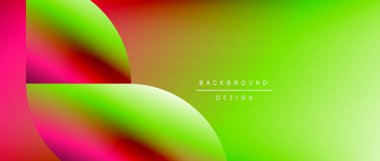 Daireler ve eğimli yuvarlak şekiller. Asgari soyut arkaplan, yuvarlak geometrik şekiller, temiz ve yapılandırılmış tasarım