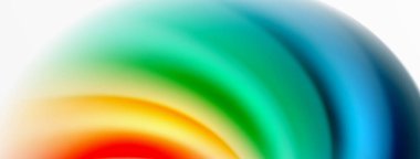 Gökkuşağı rengi ipekten bulanık arka plan beyaz, göz kamaştırıcı bir şekilde canlı arkaplan. Göz kamaştırıcı renk karışımı gökkuşağını, ipeksi ve zarif dalgalı deseni anımsatıyor.