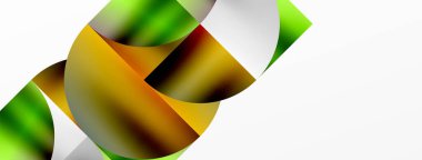 Metalik cazibesi olan modern minimalizmle evlenmek için nefis bir zemin. Yuvarlak üçgenler, geometrik karmaşıklık yayar ve duvar kağıdı, afiş, arkaplan, iniş sayfası için az gösterilmiş cazibe