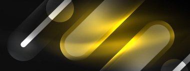 Soyut tasarım, neon ışıklı efektlerle titreşir. Karanlığın içinde büyüleyici bir parıltı yayar. Gözü canlı enerjisiyle büyüler. Cam daireler parlak ışık efektleri