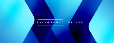 Enerjik geometrik arkaplan harmonik hareket içinde dinamik oklardan oluşan bir dizi içeriyor, hız, çeviklik ve kasıtlı akış duygusunu çağrıştırıyor