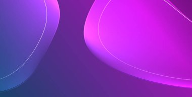 Parlak efektli, şeffaf, akışkan sıvı şekilleri geometrik arka plan. Dalgalı çizgiler yuvarlak. Duvar kağıdı, bayrak, arkaplan, kart, kitap illüstrasyonu için vektör illüstrasyonu, iniş sayfası