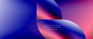 Daireler ve eğimli yuvarlak şekiller. Asgari soyut arkaplan, yuvarlak geometrik şekiller, temiz ve yapılandırılmış tasarım