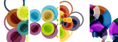 Geometrik soyut posterler dizisi. Duvar kağıdı, kartvizit, kapak, poster, afiş, broşür, başlık, web sitesi için soyut arkaplan