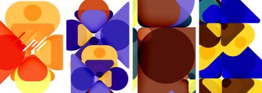 Duvar kağıdı, kartvizit, kapak, poster, afiş, broşür, başlık, web sitesi için geometrik ögeler