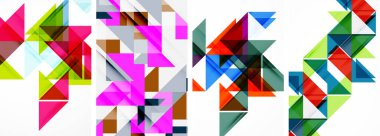 Duvar kağıdı, kartvizit, kapak, poster, afiş, broşür, başlık, web sitesi için üçgen poster