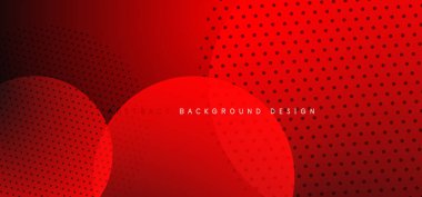 Soyut teknoloji çemberleri vektör arkaplanı, teknoloji dijital baloncukları