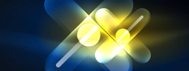 Soyut tasarım, neon ışıklı efektlerle titreşir. Karanlığın içinde büyüleyici bir parıltı yayar. Gözü canlı enerjisiyle büyüler. Cam daireler parlak ışık efektleri