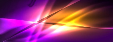 Duvar kağıdı, kartvizit, kapak, poster, afiş, broşür, başlık, web sitesi için neon ışığı ve satır arkaplan