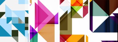 Duvar kağıdı, kartvizit, kapak, poster, afiş, broşür, başlık, web sitesi için üçgen poster