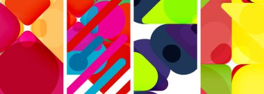 Duvar kağıdı, kartvizit, kapak, poster, afiş, broşür, başlık, web sitesi için geometrik ögeler