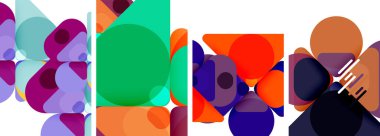 Duvar kağıdı, kartvizit, kapak, poster, afiş, broşür, başlık, web sitesi için geometrik ögeler