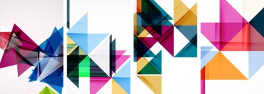 Duvar kağıdı, kartvizit, kapak, poster, afiş, broşür, başlık, web sitesi için üçgen poster