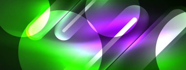 Soyut tasarım, neon ışıklı efektlerle titreşir. Karanlığın içinde büyüleyici bir parıltı yayar. Gözü canlı enerjisiyle büyüler. Cam daireler parlak ışık efektleri