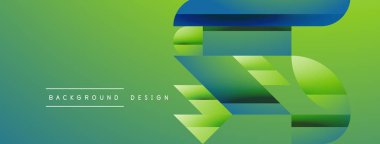 Basit geometrik formlar - dinamik geometrik soyut arkaplan. Duvar kağıdı, afiş, arkaplan, iniş sayfası, duvar sanatı, davetiye, baskılar, posterler için görsel senfoni