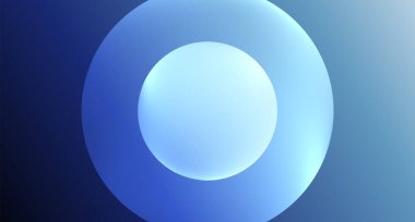 Metnin ya da ürün sunumu için neon cam daire telif alanı geometrik arkaplan. Duvar kağıdı, bayrak, arkaplan, kart, kitap illüstrasyonu için vektör illüstrasyonu, iniş sayfası