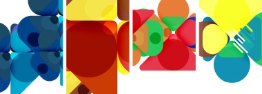 Duvar kağıdı, kartvizit, kapak, poster, afiş, broşür, başlık, web sitesi için geometrik ögeler