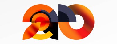 Yuvarlak elementler ve daireler geometrik minimum bileşim arka planı. Duvar Kağıdı, Sancak, Arkaplan, Kart, Kitap İllüstrasyonu, İniş Sayfası