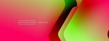 Enerjik geometrik arkaplan harmonik hareket içinde dinamik oklardan oluşan bir dizi içeriyor, hız, çeviklik ve kasıtlı akış duygusunu çağrıştırıyor