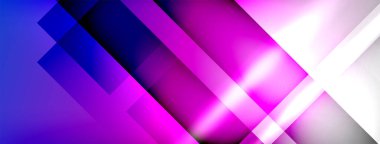 Abstract lines geometric techno background layout