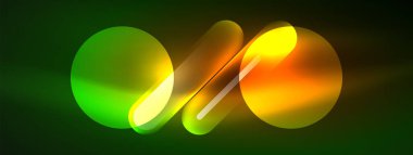 Soyut tasarım, neon ışıklı efektlerle titreşir. Karanlığın içinde büyüleyici bir parıltı yayar. Gözü canlı enerjisiyle büyüler. Cam daireler parlak ışık efektleri