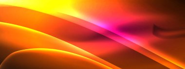 Duvar kağıdı, kartvizit, kapak, poster, afiş, broşür, başlık, web sitesi için neon ışığı ve satır arkaplan