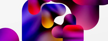 Geometrik soyut şekilli metalik sıvı rengi. Duvar Kağıdı, Sancak, Arkaplan, Kart, Kitap İllüstrasyonu, İniş Sayfası