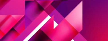 Büyüleyici vektör soyutlaması. Üçgenler büyüleyici dansla kesişiyor, dinamik geometrik zemin hazırlıyorlar. Şekil ve açıların birleşimi modern tasarımın sanatsal senfonisini yaratır.