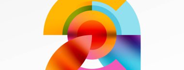 Yuvarlak elementler ve daireler geometrik minimum bileşim arka planı. Duvar Kağıdı, Sancak, Arkaplan, Kart, Kitap İllüstrasyonu, İniş Sayfası