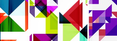 Duvar kağıdı, kartvizit, kapak, poster, afiş, broşür, başlık, web sitesi için üçgen poster